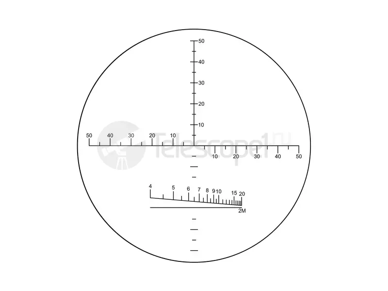 Бинокль Veber Omega БПЦс 8x40WP с сеткой