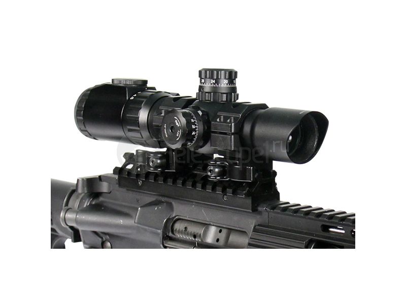 Leapers Accushot Tactical 1-4.5x28 36-color Mil-dot (SCP3-145IEMDQ)