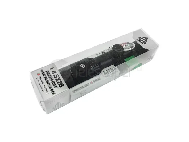 Оптический прицел Leapers Accushot Tactical 1-4.5x28 36-color Mil-dot (SCP3-145IEMDQ)
