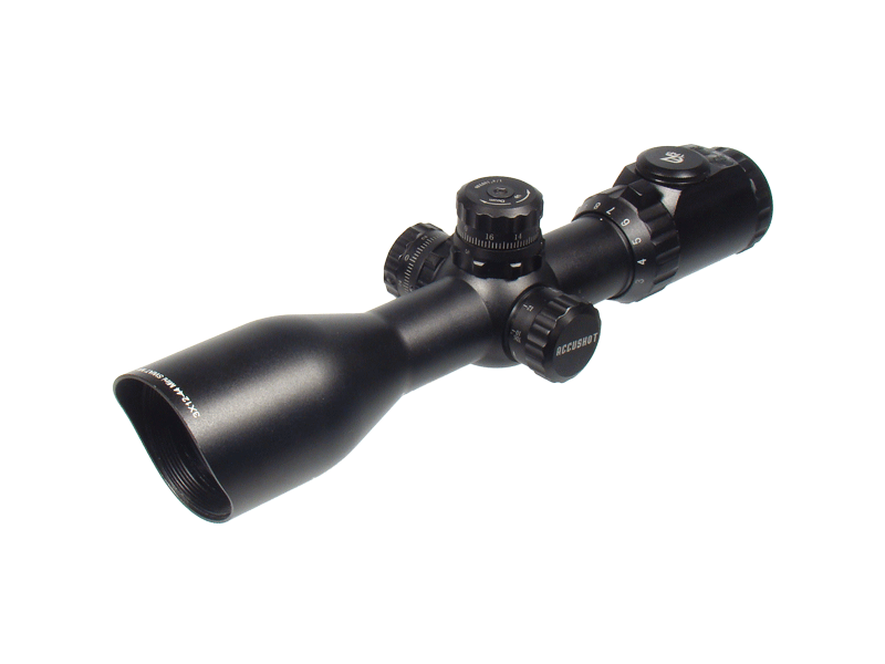 Leapers Accushot Tactical 3-12x44 Compact, SF, 36-color Mil-dot (SCP3-UM312AOIEW)