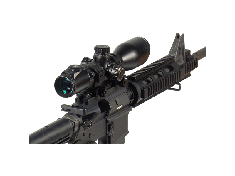 Leapers Accushot Tactical 3-12x44 Compact, SF, 36-color Mil-dot (SCP3-UM312AOIEW)