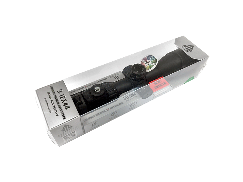 Leapers Accushot Tactical 3-12x44 Compact, SF, 36-color Mil-dot (SCP3-UM312AOIEW)