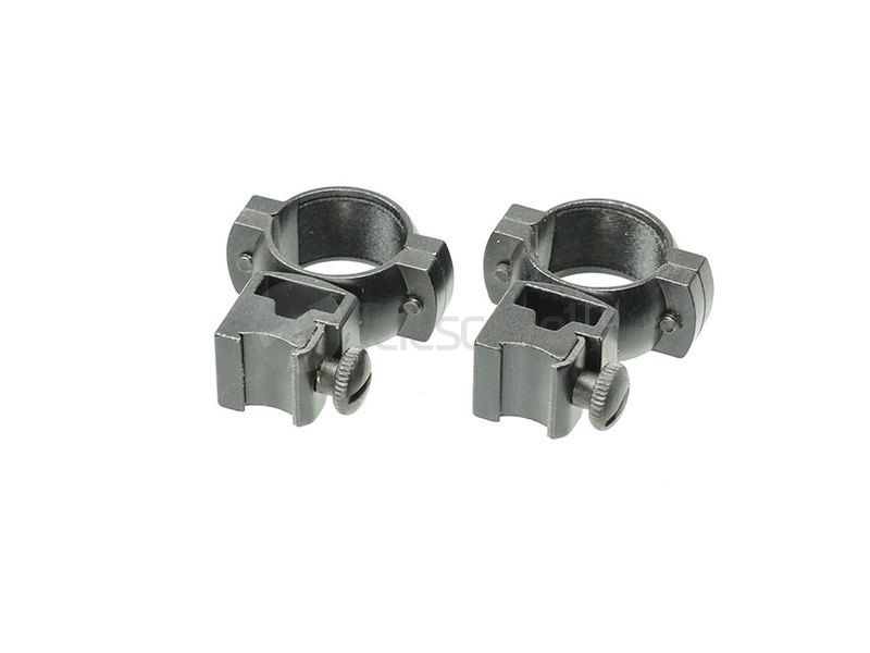 Кольца Veber 2511 EH с окошком, на ласточкин хвост, 25.4 мм, очень высокие (23221)