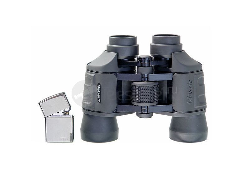 Veber Classic БПШЦ 8x40 обрезиненный, широкоугольный, серый Veber Classic БПШЦ 8x40 обрезиненный, широкоугольный, серый