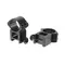 Кольца Veber 2521 H с окошком на weaver, 25.4 мм, высокие (23629)