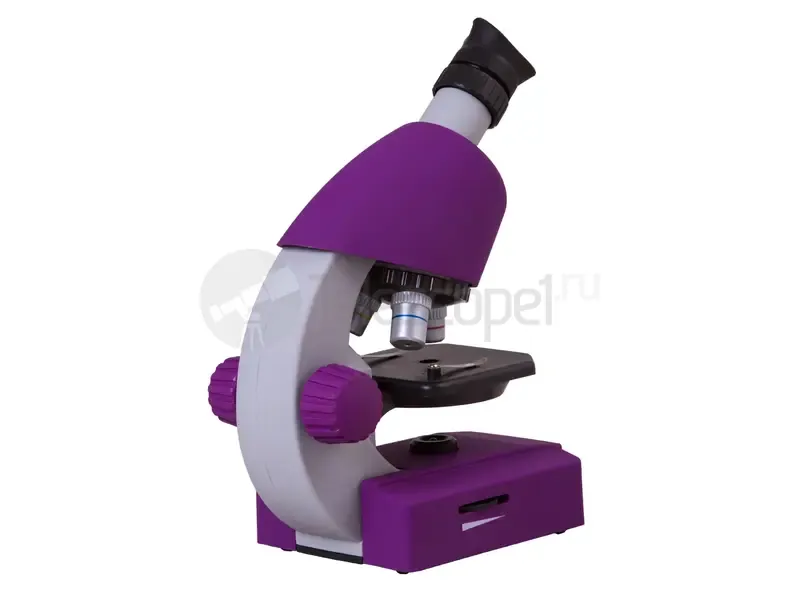 Микроскоп Bresser Junior 40x-640x фиолетовый