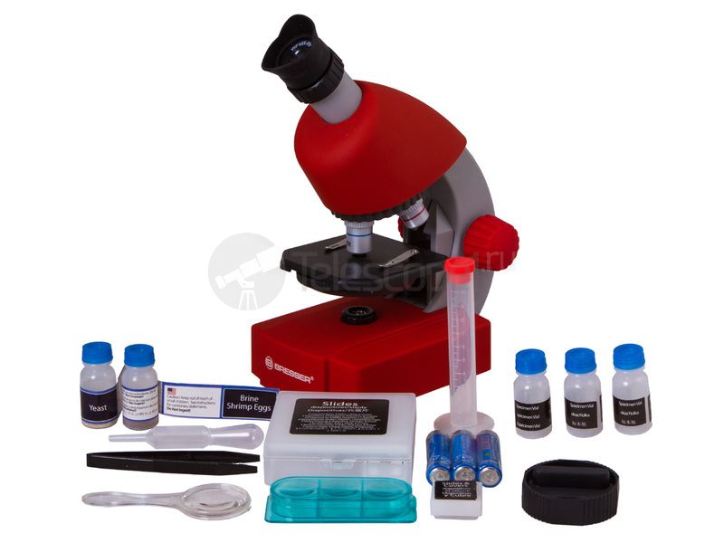 Bresser Junior 40x-640x красный