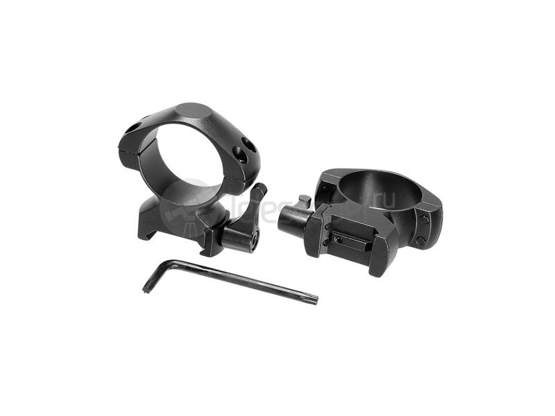 Кольца быстросъемные Veber E 3021 QH на weaver, 30 мм, высокие (25558) Кольца быстросъемные Veber E 3021 QH на weaver, 30 мм, высокие (25558)