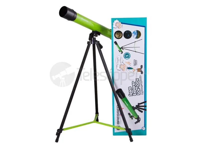 Телескоп Bresser Junior Space Explorer 45/600 AZ, зеленый