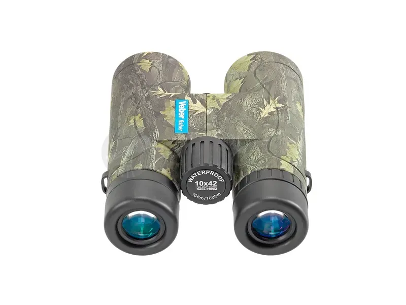 Бинокль Veber Fisher 8x42 камуфлированный