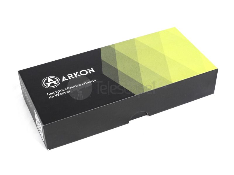 Кольца быстросъемные Arkon на weaver 34 мм, низкие