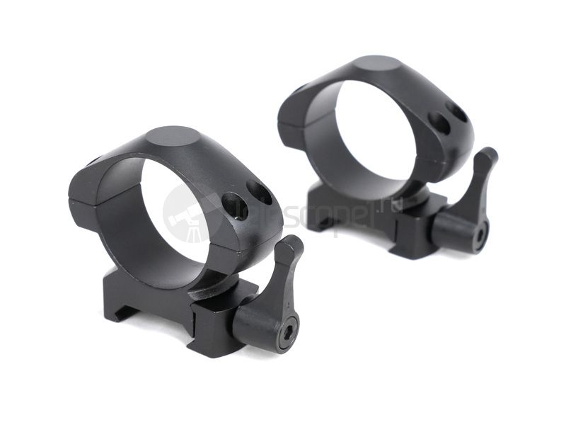 Кольца быстросъемные Arkon на weaver 30 мм, средние, стальные
