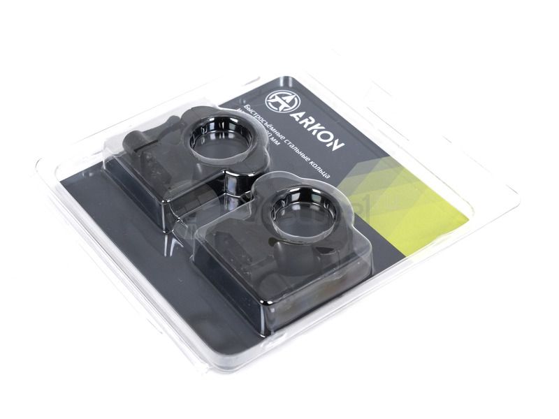 Кольца быстросъемные Arkon на weaver 30 мм, высокие, стальные