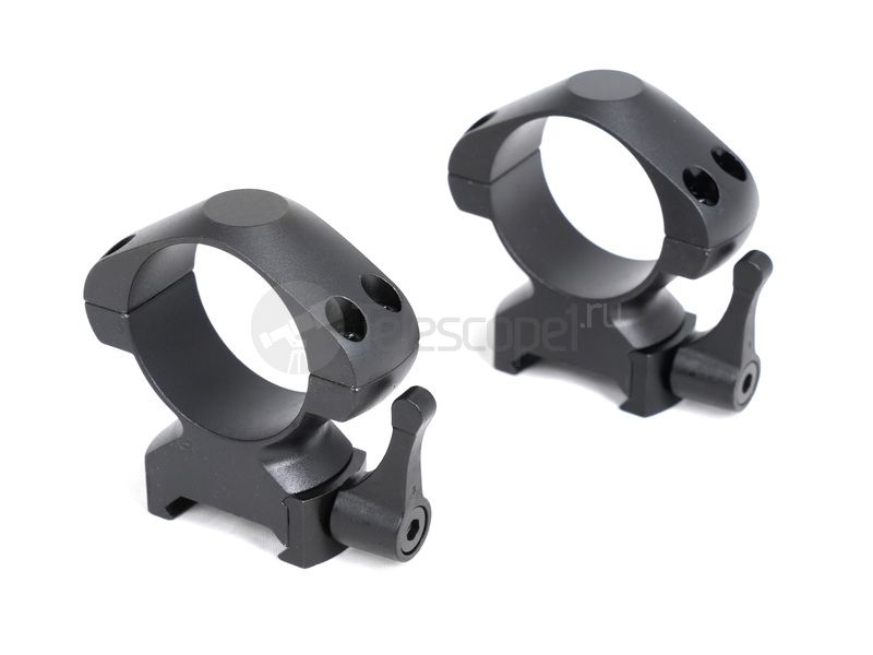 Кольца быстросъемные Arkon на weaver 30 мм, высокие, стальные