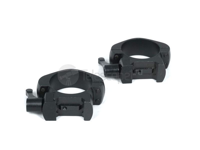 Кольца быстросъемные Arkon на weaver 30 мм, низкие, стальные