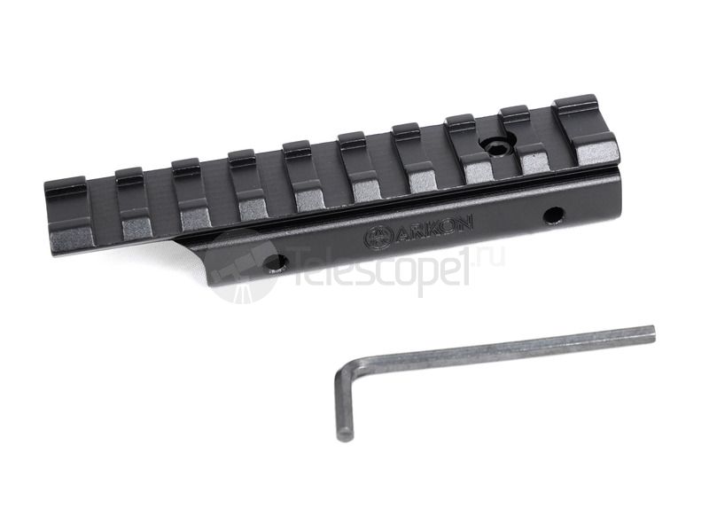 Переходная планка Arkon, weaver/ласточкин хвост (укороченная) Переходная планка Arkon, weaver/ласточкин хвост (укороченная)