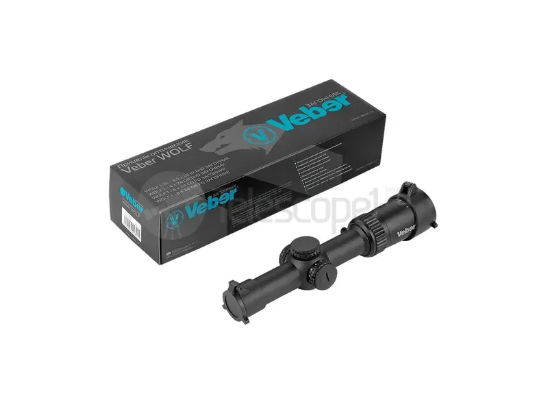 Оптический прицел Veber Wolf 1-8x24 GB FD Загонник