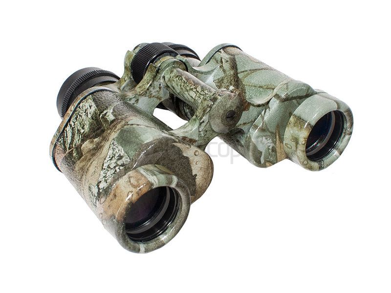 КОМЗ БПЦс 8x30 рубиновое покрытие, камуфляж (хантер)