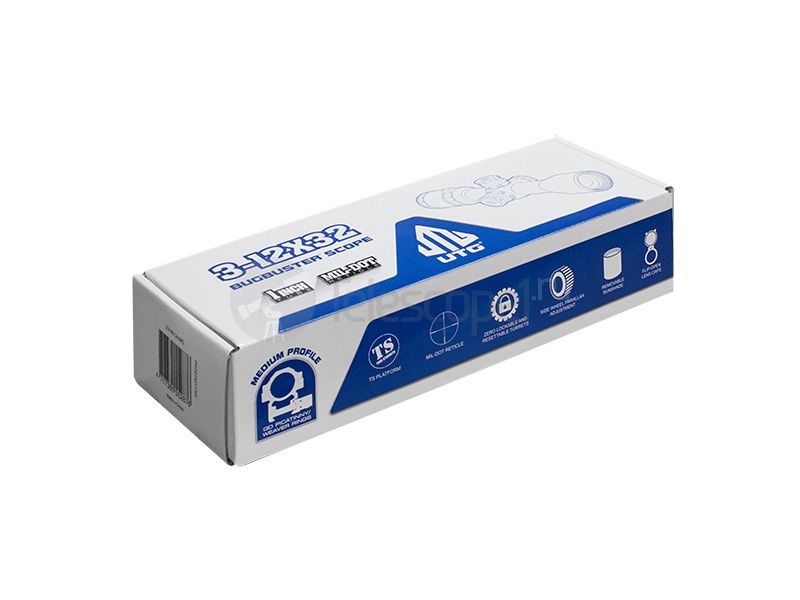 Leapers UTG Bug Buster 3-12x32 SF, Mil-dot (SCP-M312AOWQ)