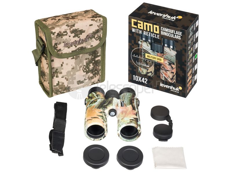 Levenhuk Camo Rind 10x42 с сеткой Levenhuk Camo Rind 10x42 с сеткой