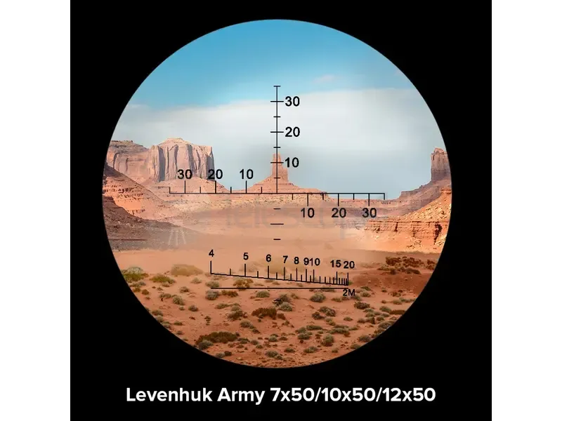 Бинокль Levenhuk Army 10x50 с сеткой