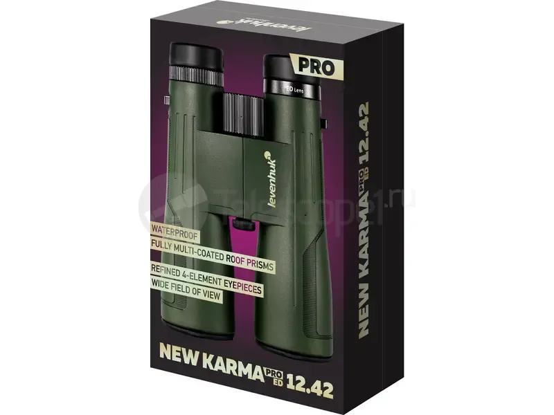 Бинокль Levenhuk New Karma PRO ED 12x42