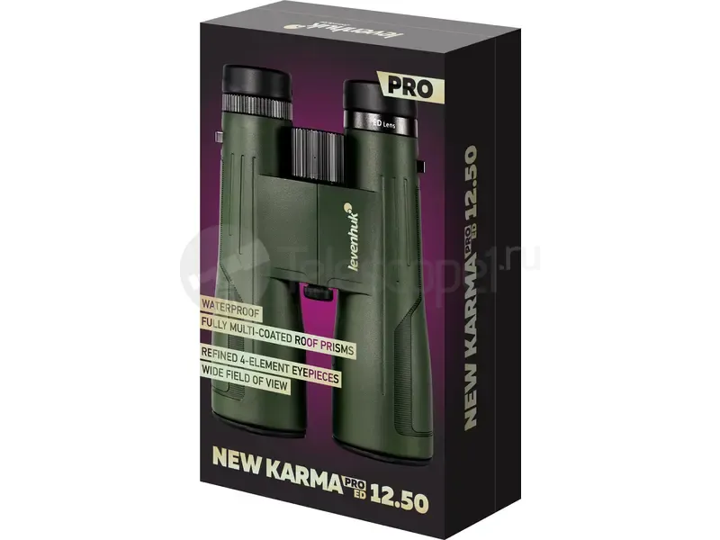 Бинокль Levenhuk New Karma PRO ED 12x50