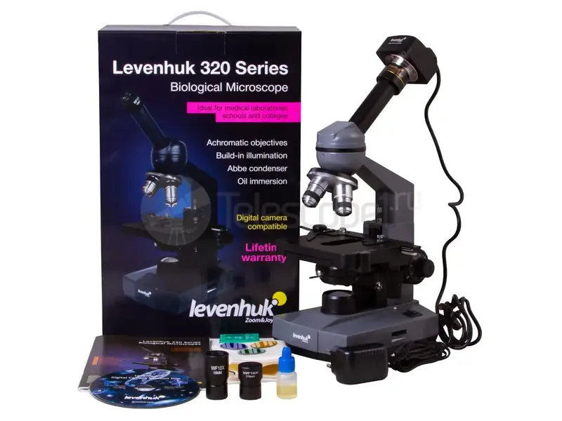 Микроскоп Levenhuk D320L PLUS