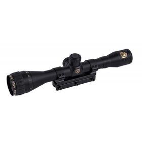 Nikko Stirling Airking 4x32 AO, Half Mil-dot (NGRA432)