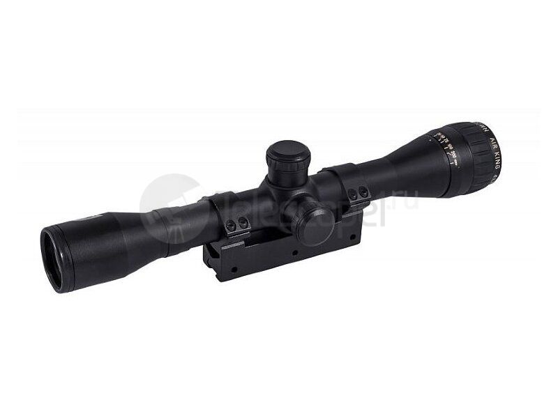 Nikko Stirling Airking 4x32 AO, Half Mil-dot (NGRA432)