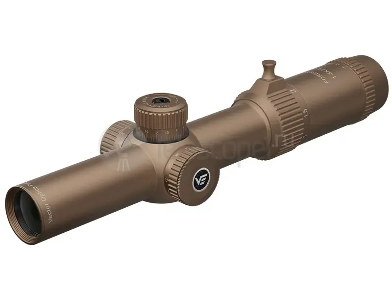 Оптический прицел Vector Optics Forester 1-5x24 SFP GenII FDE, VFD-2 (SCOC-32)