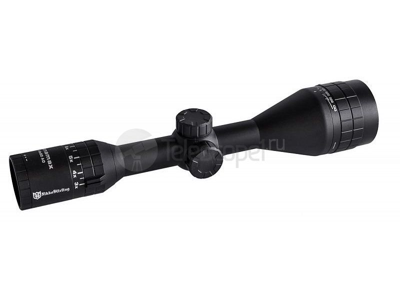 Nikko Stirling Panamax 3-9x50 AO, Half Mil-Dot (NPW3950AO)