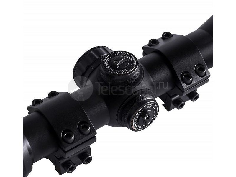 Nikko Stirling Mountmaster 3-9x40 AO IR, Half Mil-Dot (NMMI3940AO)