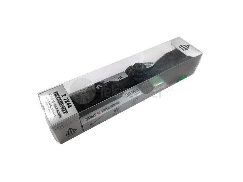 Leapers Accushot Scout 2-7x44 SF, 36-color Mil-dot (SCP3-274LAOIEW)