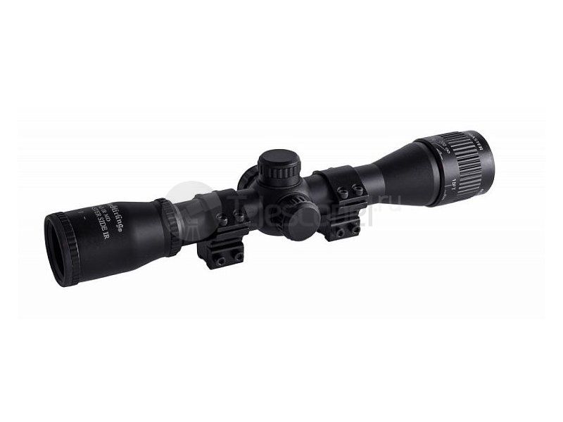 Nikko Stirling Mountmaster 4x32 AO IR, Half Mil-Dot (NMMI432AO)