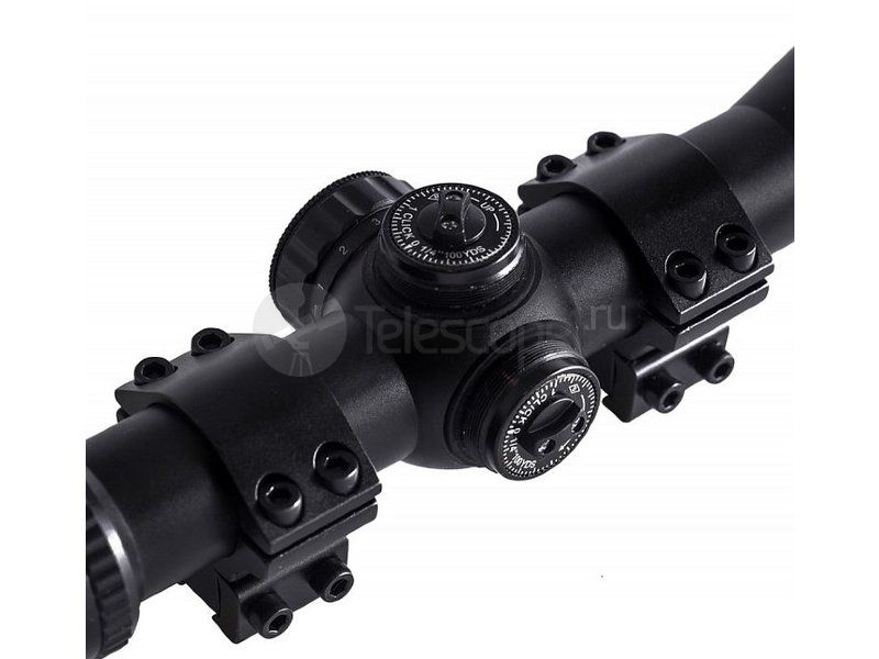 Nikko Stirling Mountmaster 4x32 AO IR, Half Mil-Dot (NMMI432AO)