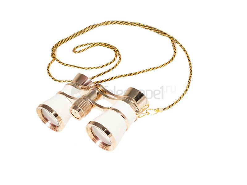 Sturman 3x25, белый с цепочкой