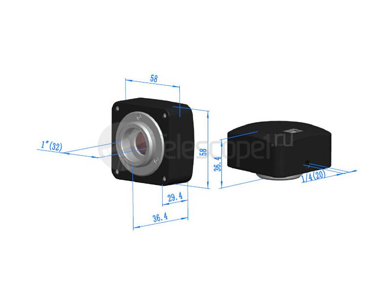 Камера для микроскопа ToupCam ECMOS03100KPA