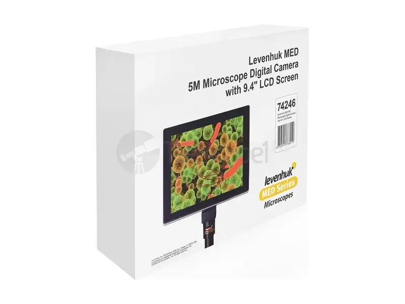 Камера цифровая Levenhuk MED 5 Мпикс с ЖК-экраном 9,4" для микроскопов