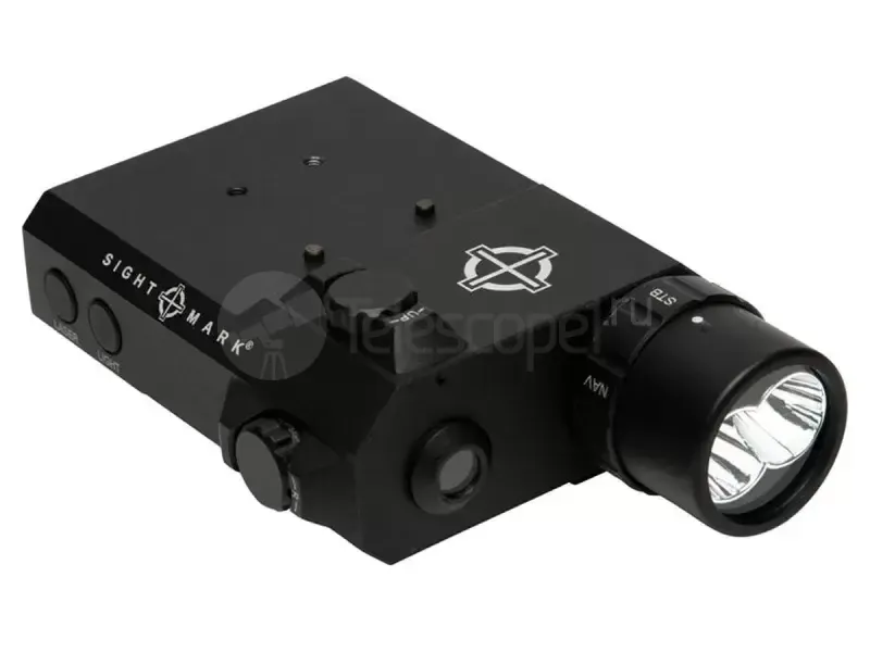 Sightmark LoPro Combo, зелёный лазер, фонарь белый/ИК Sightmark LoPro Combo, зелёный лазер, фонарь белый/ИК