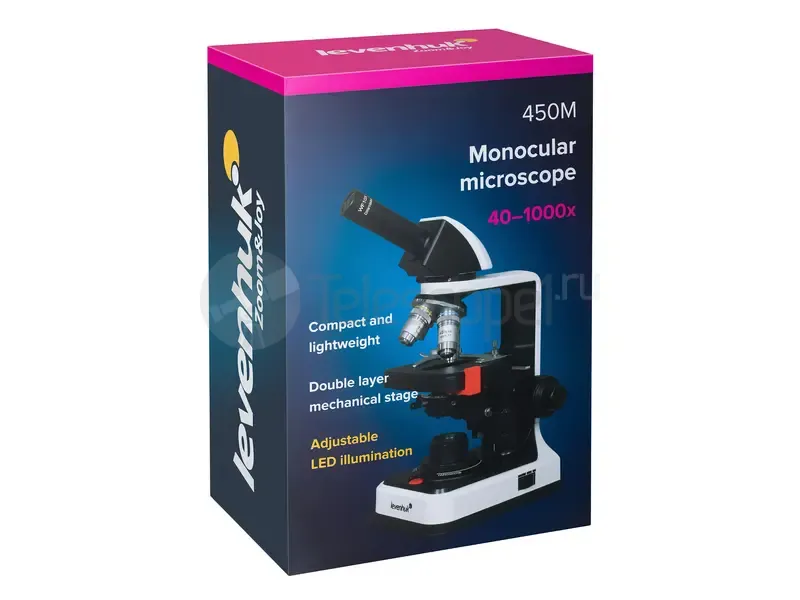 Микроскоп Levenhuk 450M