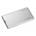 Лупа выдвижная асферическая Eschenbach EasyPocket XL 2.5x, 78x50 мм, с подсветкой, серебристая