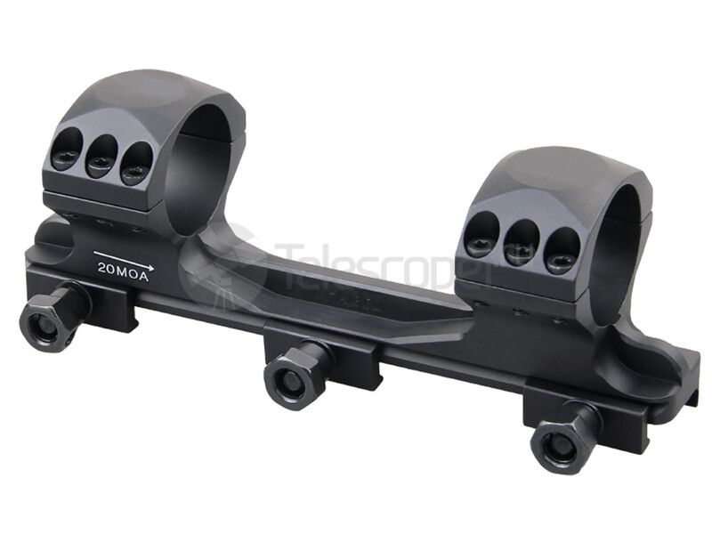 Кронштейн Vector Optics X-Accu на weaver 30 мм с наклоном 20 MOA, средний (XASR-3011) Кронштейн Vector Optics X-Accu на weaver 30 мм с наклоном 20 MOA, средний (XASR-3011)