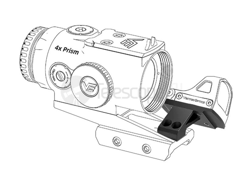 Кронштейн Vector Optics Red Dot Sight Offset Mount MAG для SCPSM-01 (SCPSM-C01) Кронштейн Vector Optics Red Dot Sight Offset Mount MAG для SCPSM-01 (SCPSM-C01)