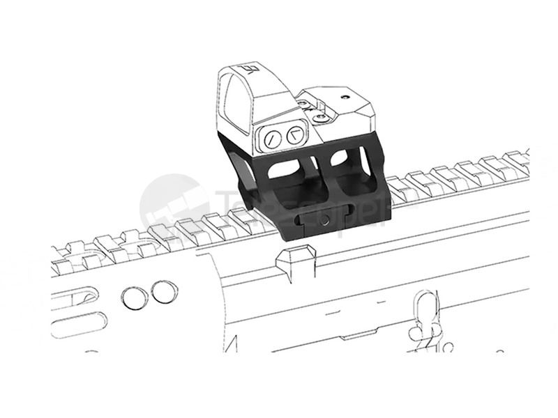 Кронштейн Vector Optics TEK Red Dot Lower 1/3 Co-Witness Cantilever Picatinny Riser Mount, высокий (SCRA-67) Кронштейн Vector Optics TEK Red Dot Lower 1/3 Co-Witness Cantilever Picatinny Riser Mount, высокий (SCRA-67)