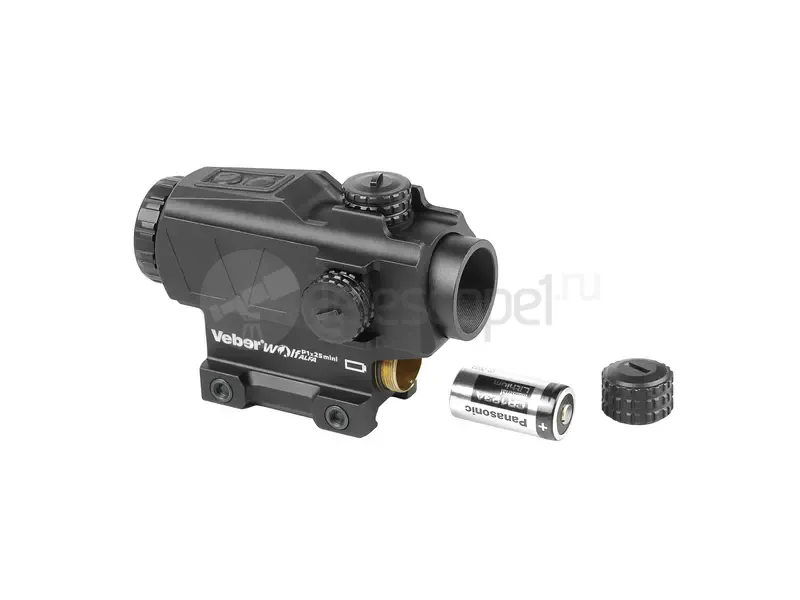 Призматический прицел Veber Wolf Alfa P1X25 mini