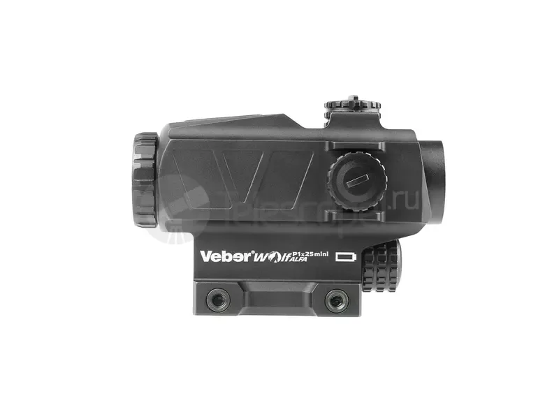 Призматический прицел Veber Wolf Alfa P1X25 mini