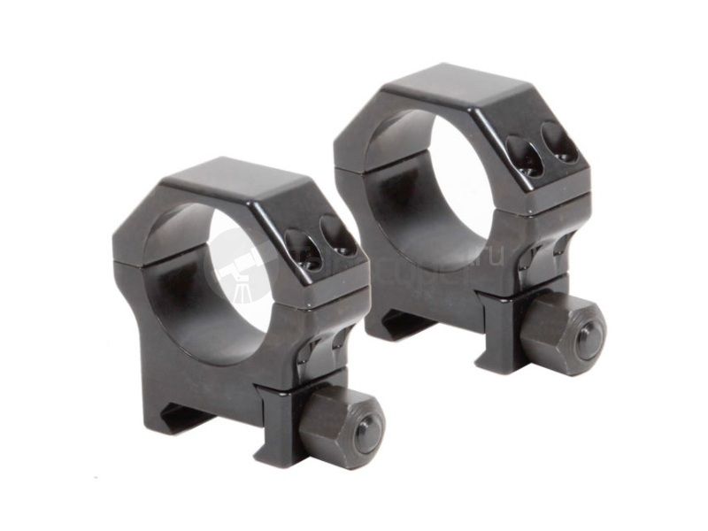 Кольца Contessa 25.4 мм на Picatinny быстросъемные, средние
