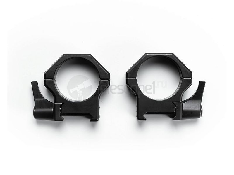 Кольца Contessa 30 мм на Picatinny быстросъемные, низкие Кольца Contessa 30 мм на Picatinny быстросъемные, низкие