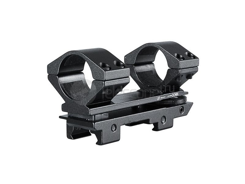 Кронштейн Hawke Adjustableна на weaver 25.4 мм, высокий, +/-30 MOA (22302)